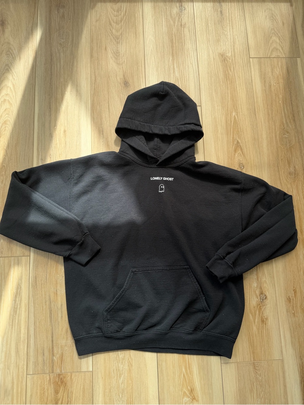 Lonely Ghost Black Hoodie
